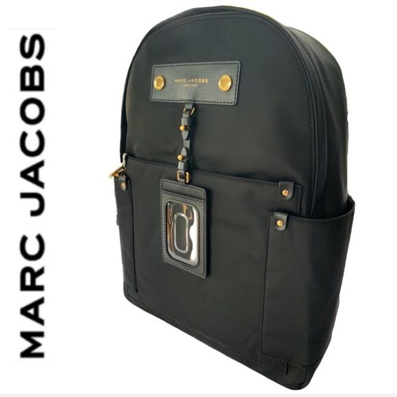 NWT Marc Jacobs large preppy backpack black - Picture 4 of 7